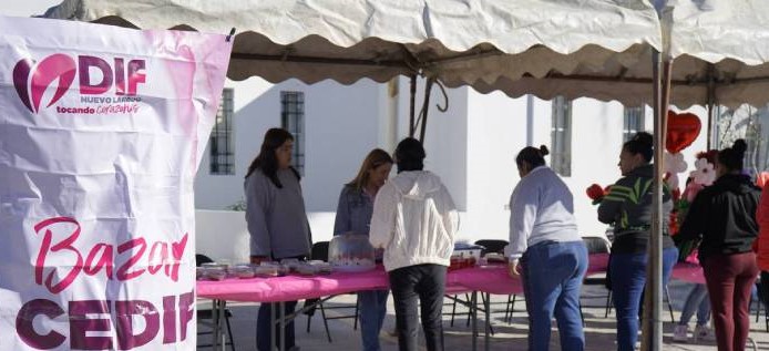 Organiza CEDIF bazar de San Valentín; invitan a consumir de manera local
