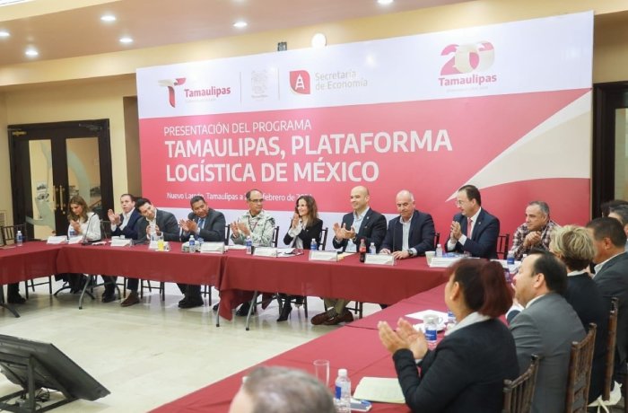 Presentan el programa Tamaulipas, Plataforma Logística de México