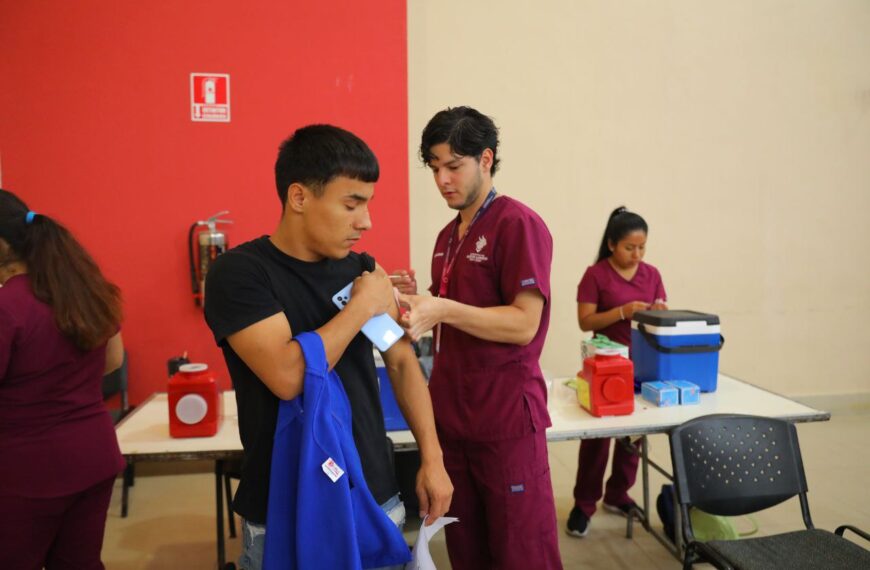 Termina la primera etapa de vacunación contra el VPH a varones en Nuevo Laredo