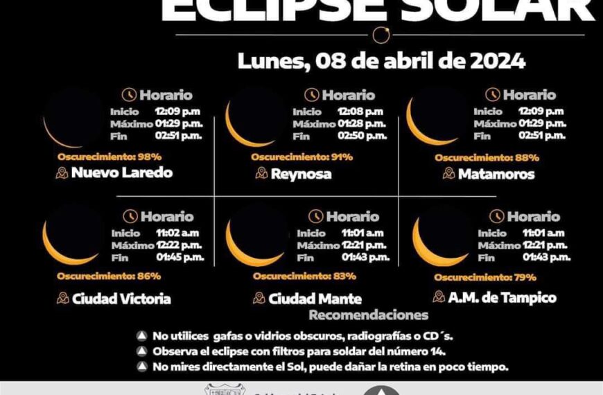 No se suspenderán las clases en Tamaulipas por el eclipse, dice secretaria de Educación