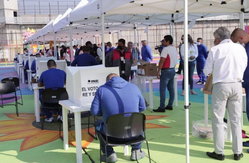 INE está listo para sufragio en prisiones de Tamaulipas; votarán 54 en Nuevo Laredo