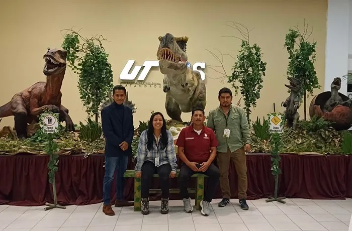 Dinosaurios de Nuevo Laredo Un museo en mi escuela invaden la UT de Matamoros