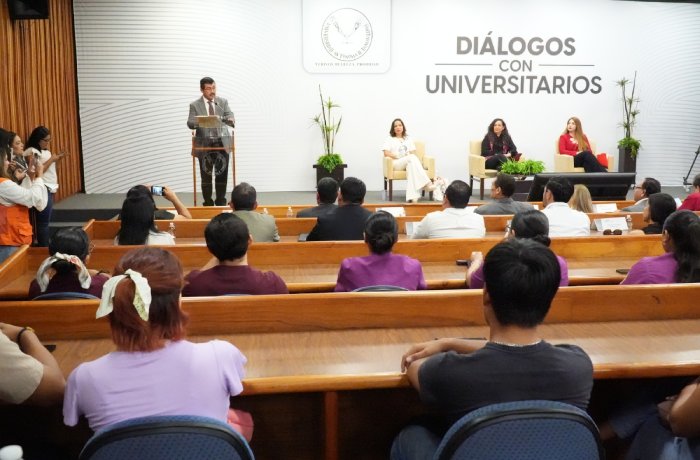 Inaugura rector de la UAT diálogos de universitarios con candidatas al Senado de la República