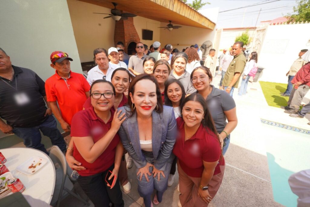 Refrendan compromiso Carmen Lilia y sindicato de Comapa para continuar con transformación de Nuevo Laredo