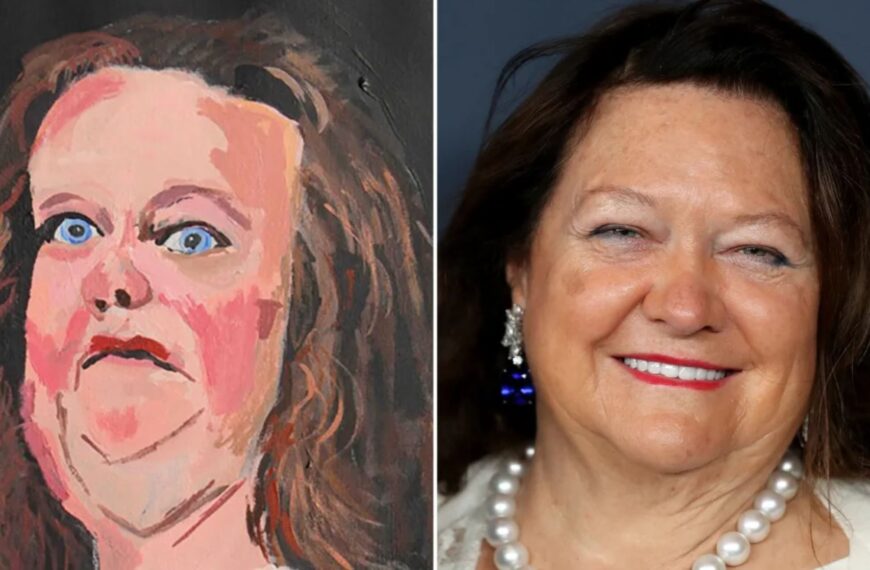 La mujer más rica de Australia pide que se retire su retrato de una exposición