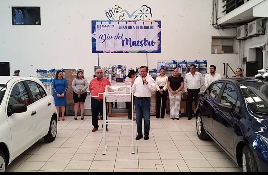 Gobierno Municipal de El Mante cumplió con el Magisterio local