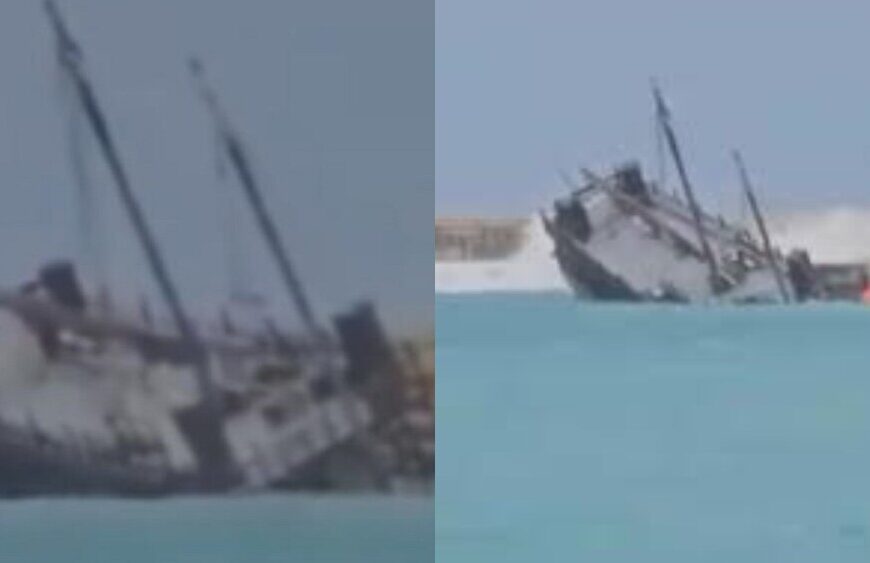Un famoso crucero quedó destrozado tras el impacto del huracán Beryl en el Caribe: FOTOS