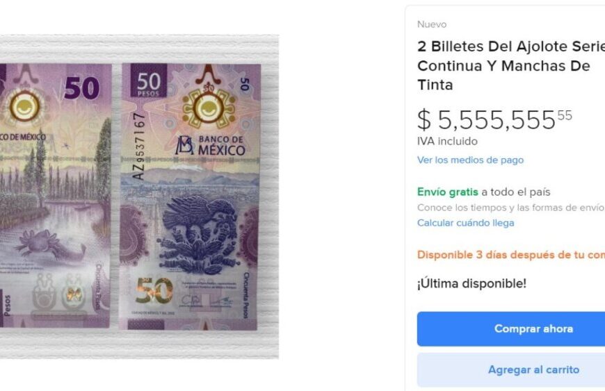 Este billete de 50 pesos vale hasta 5 millones por un error que es ‘difícil de identificar’, ¿lo tienes?