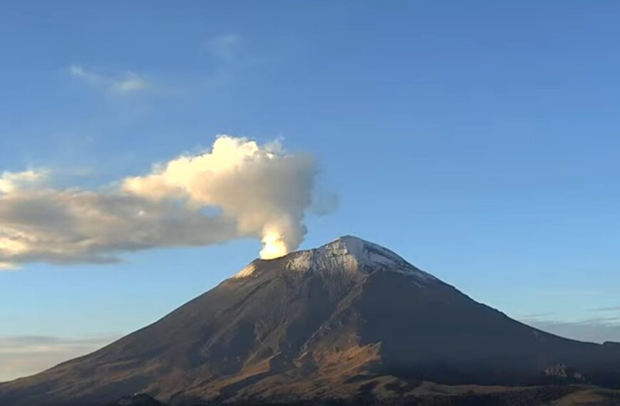 ¿Qué pasa con el Volcán Popocatépetl hoy 16 de julio?
