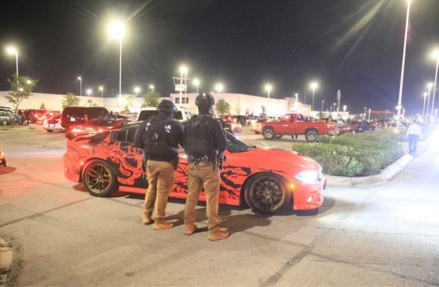 Arrancones en Ciudad Juárez: Más de 100 autos fueron llevados al corralón tras operativo
