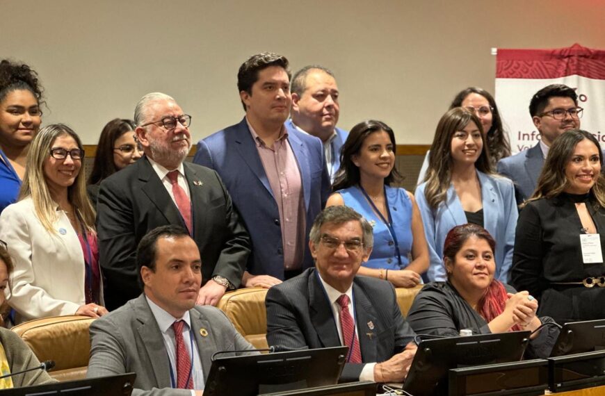Participa Américo Villarreal, gobernador de Tamaulipas en foro de la ONU