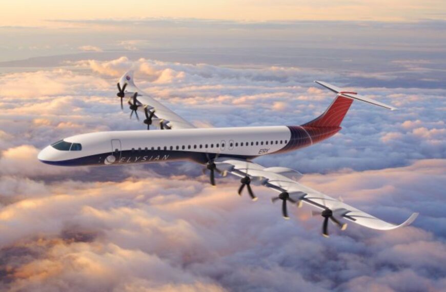 Este avión totalmente eléctrico para 90 pasajeros podría volar 800 km