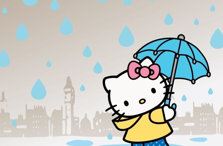 Dibujos de Hello Kitty y sus amigos en la lluvia para colorear: 11 plantillas que puedes imprimir