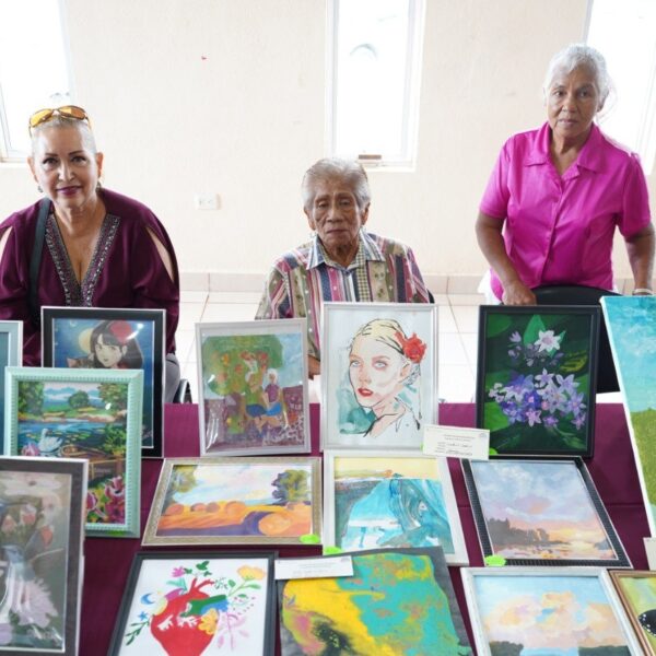 Casa Club del Adulto Activo invita al bazar de arte para compartir sus creaciones