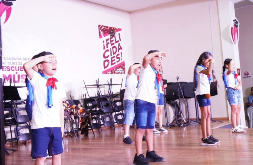 Celebra DIF Nuevo Laredo festival de clausura primavera-verano 2024 de la Escuela de Música
