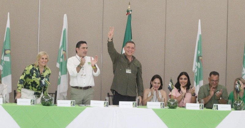 Designan a Eugenio Secretario en el CEN del Partido Verde