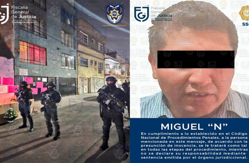 Cumplimentan dos órdenes de captura contra Miguel N, presunto feminicida serial de Iztacalco