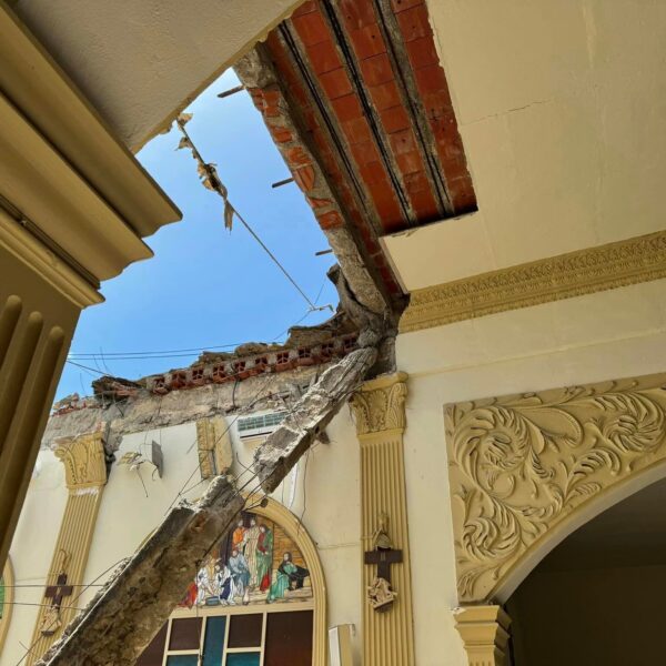 ¿Qué pasó en Cerralvo, Nuevo León? Colapsó el techo de una iglesia sin dejar heridos