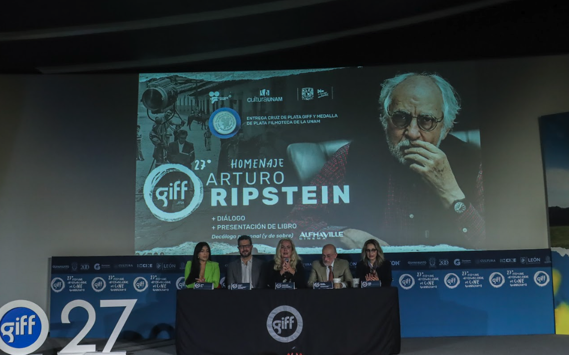GIFF celebrará 27 años con homenajes a Arturo Ripstein, Joaquin Cosío y Adriana Paz