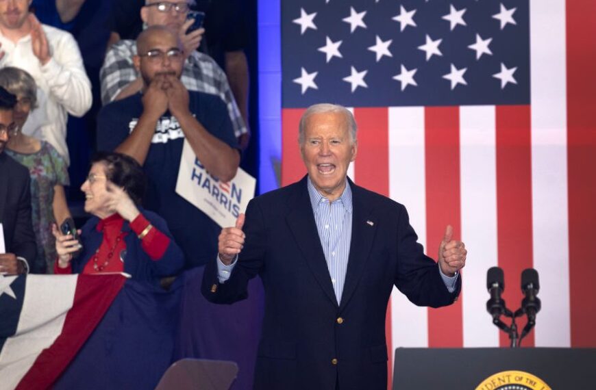 Un desafiante Biden afirma que continuará en la contienda presidencial: “Soy el candidato de este partido”