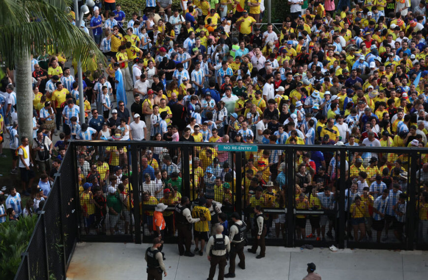 Policía de Miami arresta a 27 personas tras disturbios en la final de Colombia vs. Argentina