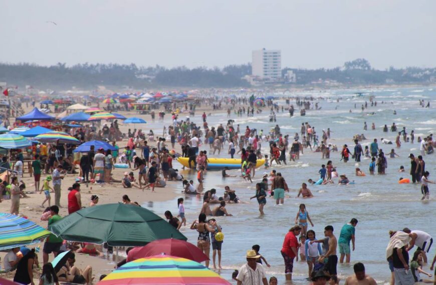 Playa Miramar: más de 110 mil visitantes disfrutan del sol y el mar
