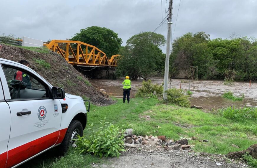 ¿Qué pasó en Morelos? Se desbordó el río Tembembe por las fuertes lluvias