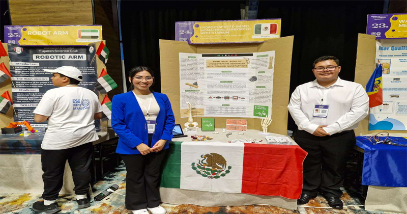 Joven Victorense Triunfa en la Ciencia y Representa a México en Europa
