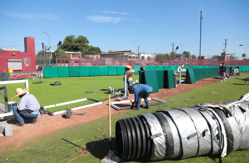 Mejora el gobierno municipal las instalaciones del parque La Junta para la ciudadanía