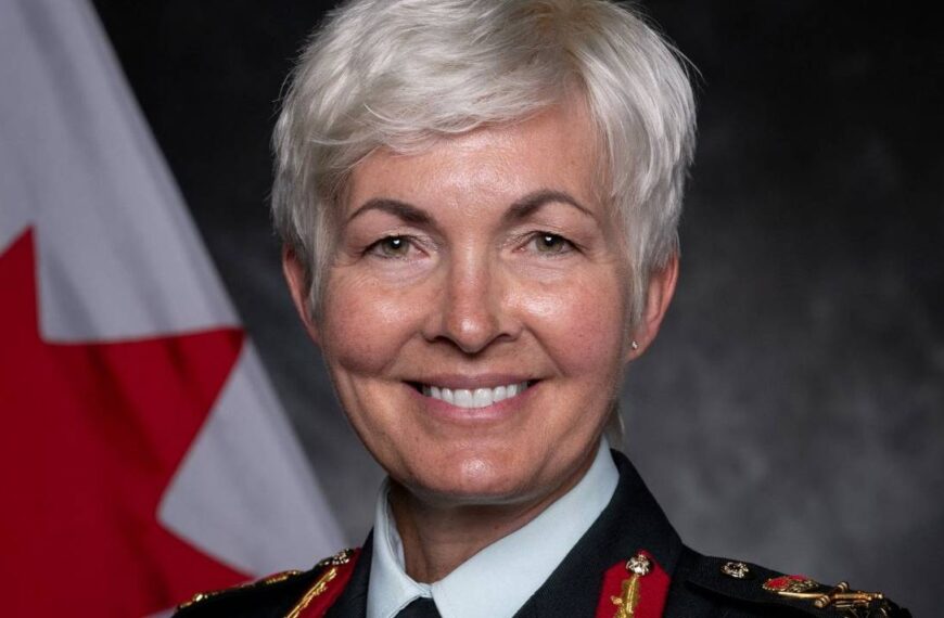Una mujer ocupa por primera vez el cargo de jefe del Estado Mayor de la Defensa de Canadá