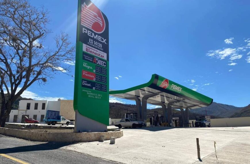 Gasolineras que ofrecen combustibles de PEMEX crecieron un 6.5%