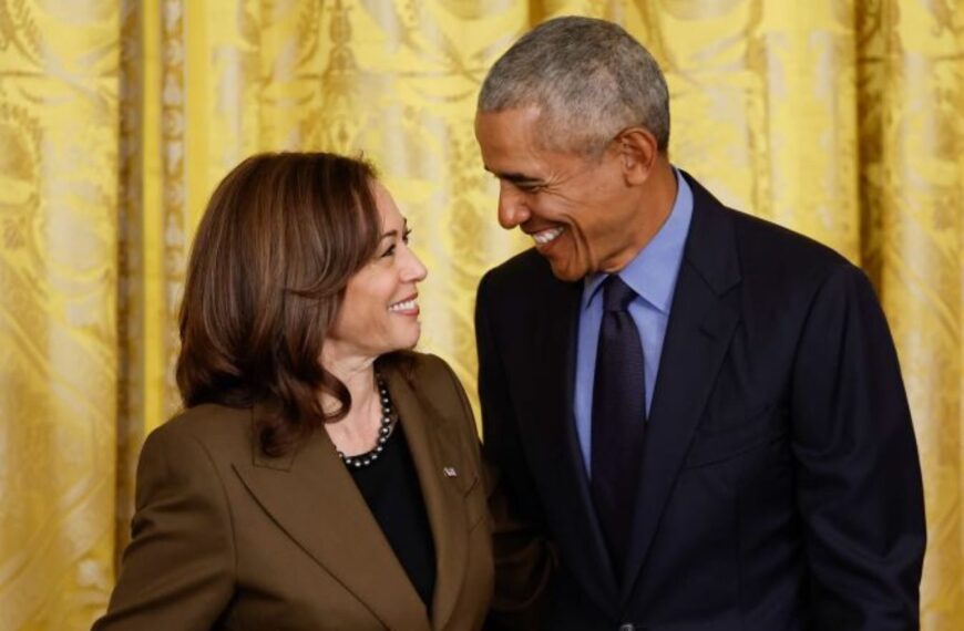Barack y Michelle Obama apoyan a Kamala Harris como candidata presidencial