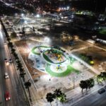 Avanza transformación de alumbrado en espacios públicos…