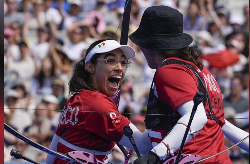 ¡Históricas! Atletas de tiro con arco ganan primera medalla para México en París 2024