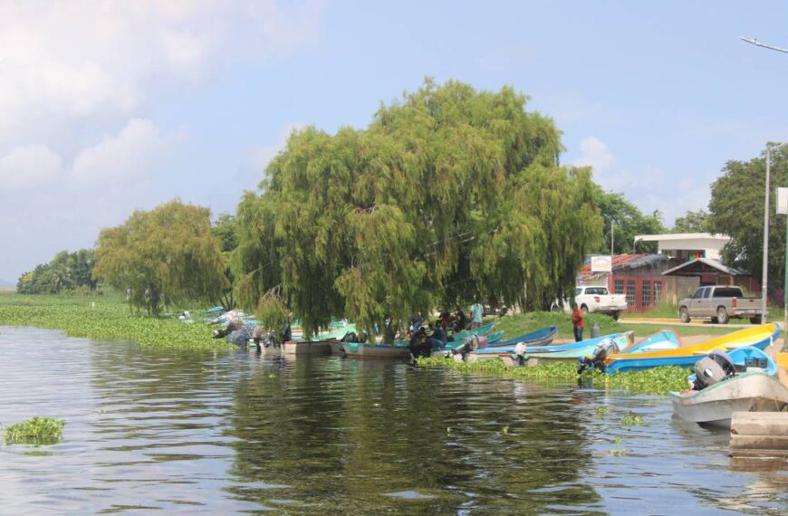 Laguna Champayán a punto de desbordarse: alerta en el muelle de Altamira [Fotos]