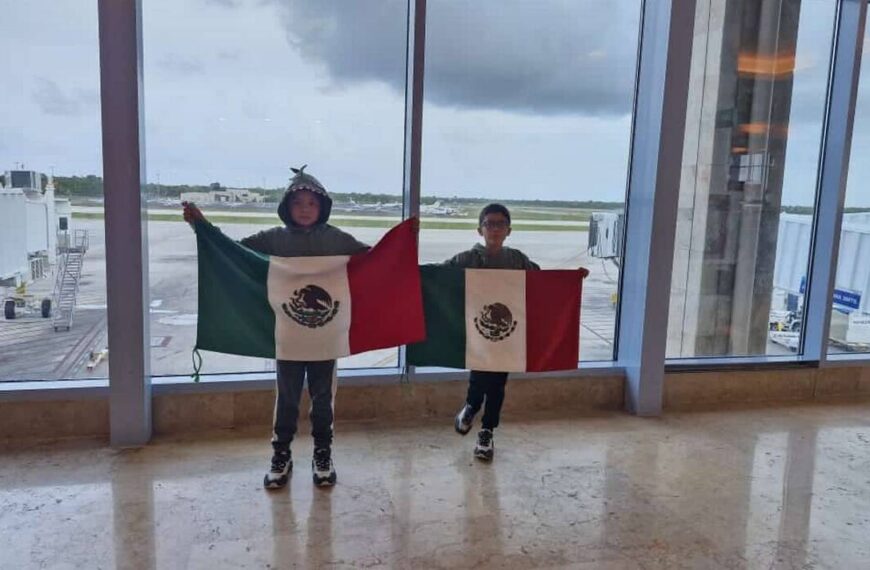 Niños de Tampico que participarán en Campeonato de Matemáticas ya se encuentran en España