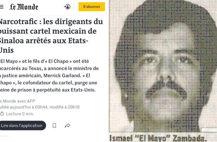 ¿Qué dicen los medios en Francia sobre la aprehensión del Mayo Zambada?