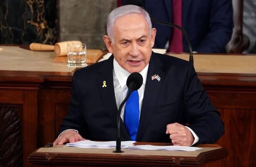 EU e Israel deben estar unidos para ganar, dice Netanyahu ante el Congreso estadounidense
