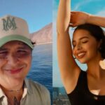 Ángela Aguilar y Christian Nodal disfrutan de luna de miel en un yate en Los Cabos (Video)