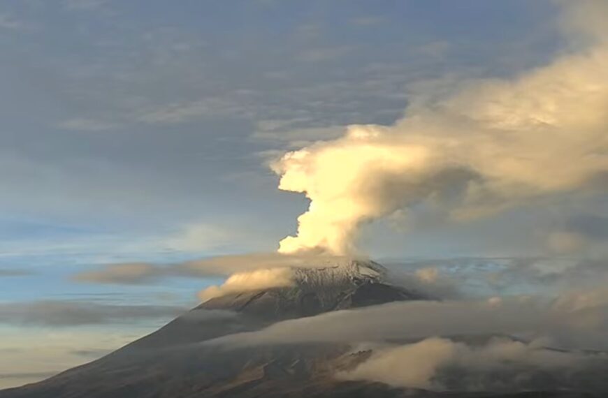 ¿Qué pasa con el Volcán Popocatépetl hoy 17 de julio?