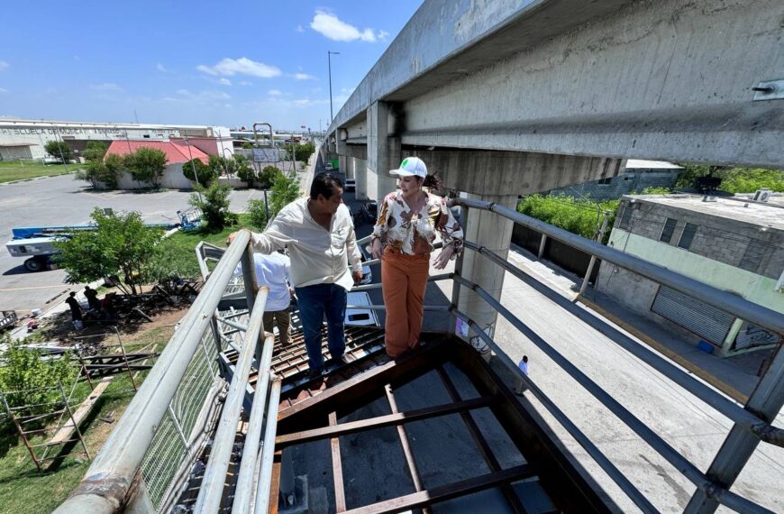 Supervisa alcaldesa Carmen Lilia Canturosas el avance de diferentes obras en la ciudad