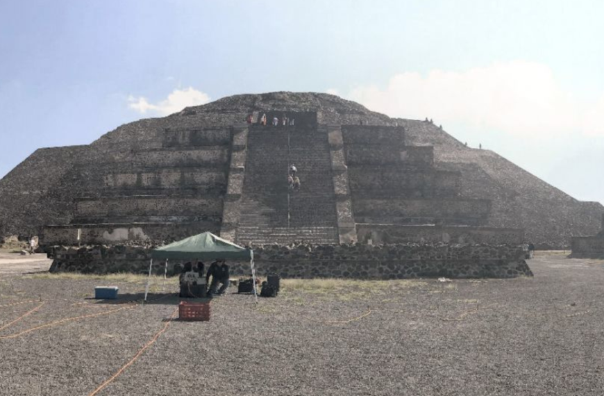 La Pirámide de la Luna podría marcar la orientación astronómica de Teotihuacán