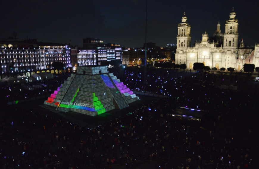 Pirámide de Kukulcán llega a la CDMX con espectáculo audiovisual