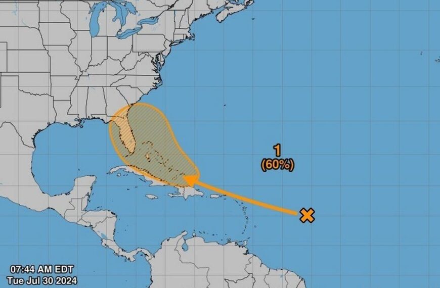 Incrementa a 60% potencial ciclón en el océano Atlántico, ¿es un riesgo para Tamaulipas?