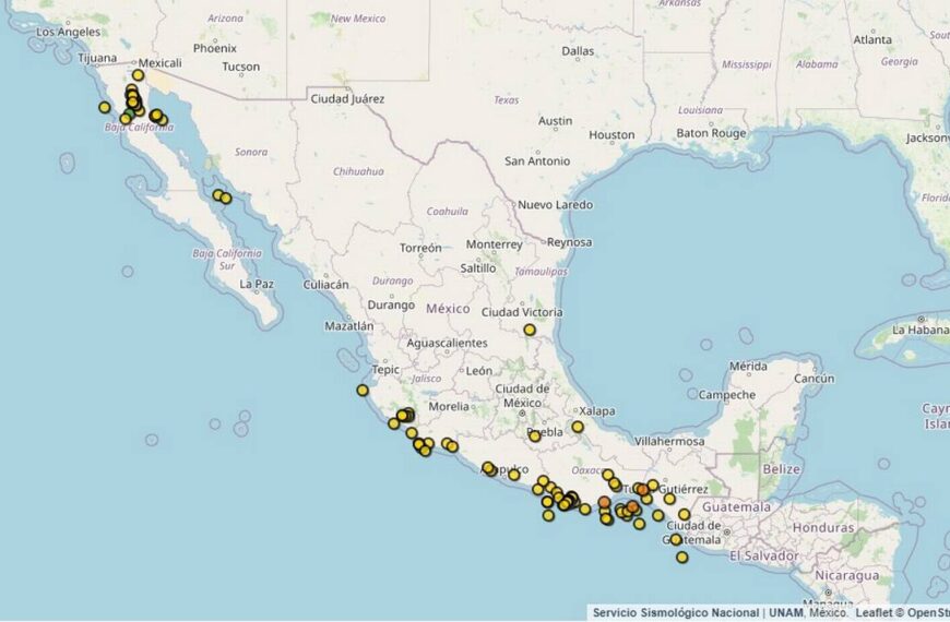 Sismos en Tamaulipas: ¿cuántos se han registrados en lo que va de 2024?