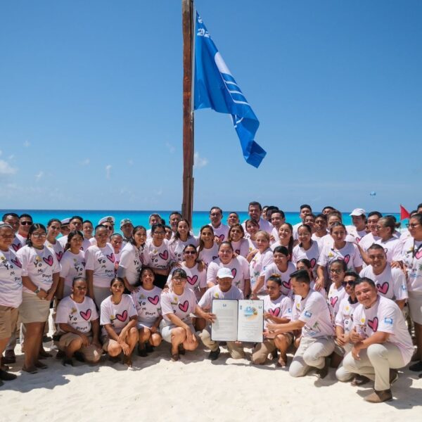 Mara Lezama celebra que Quintana Roo es la entidad con más certificaciones Blue Flag en México