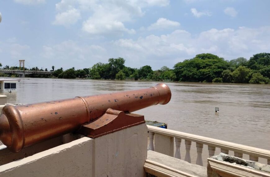 Río Pánuco a punto del desbordamiento: se preparan ante la emergencia por su nivel