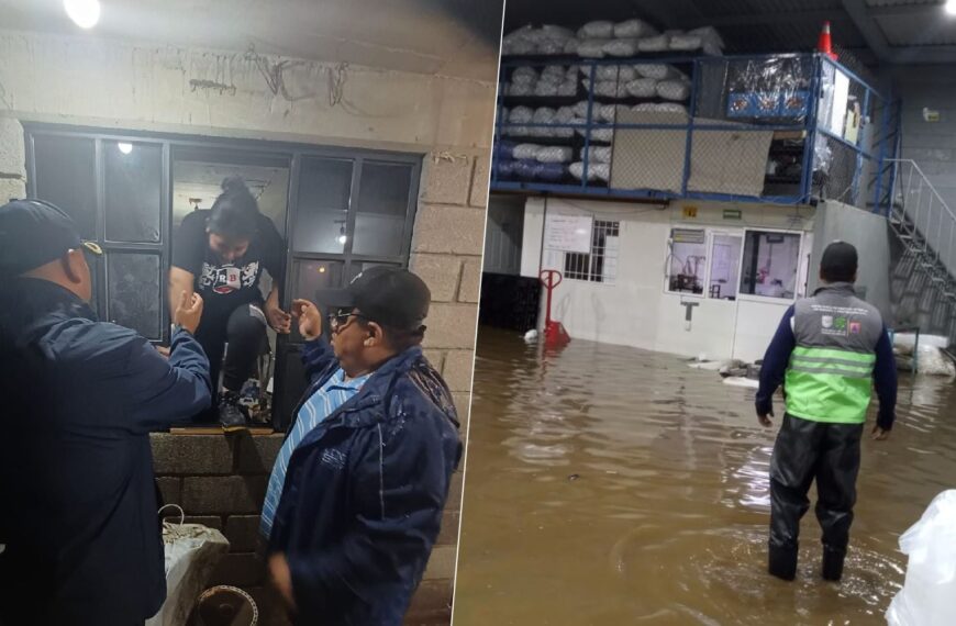 Lluvias en CDMX provocan apagones en el Centro y dejan encerrada a una familia en Tlalpan
