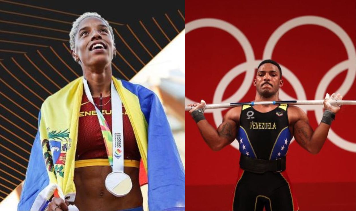 ¿Quiénes son Yulimar Rojas y Julio Mayora, abanderados de Venezuela en los Juegos Olímpicos de París 2024?