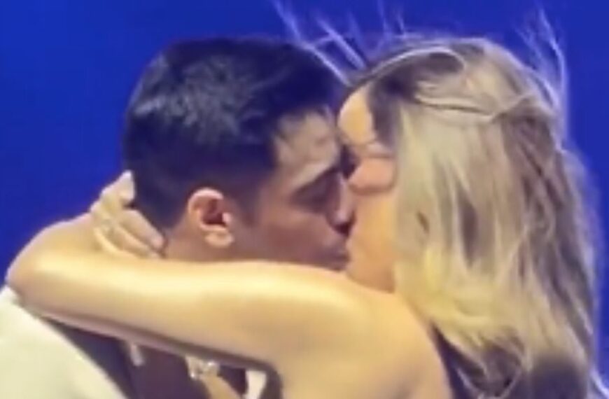 ¿El beso de Carlos Rivera y Cynthia Rodríguez fue a la fuerza? Creen que la pareja sólo alimentó su mentira